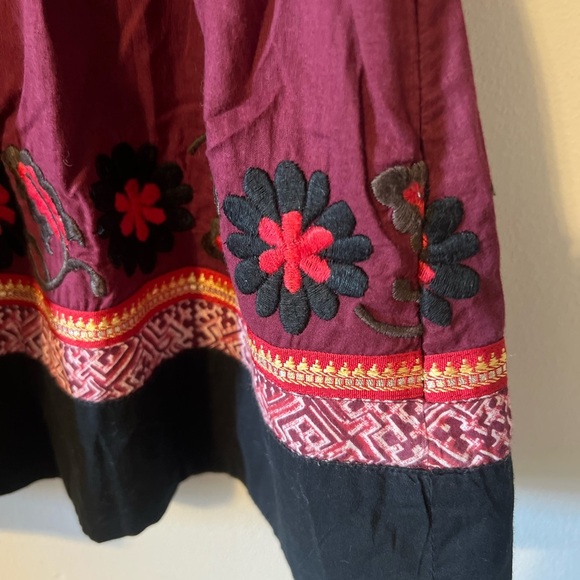 Rare Vintage Anthropologie Lithe Fishermen’s Bridge Peasant Blouse Size 2 - Picture 5 of 9